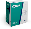 Obrazek Podkład higieniczny celuloza 2w 50cmx50mb KAREN 85050