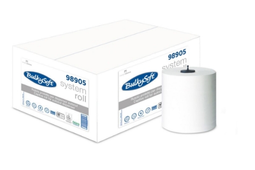 Obrazek Ręcznik papierowy BulkySoft Autocut 98905 H1 celuloza, 2 warstwy
