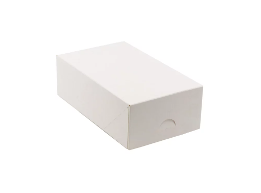 Obrazek Pudełko na ciasto białe 21x12,5x7 33303