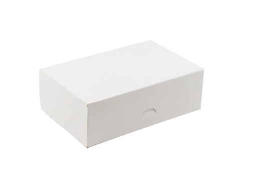 Obrazek Pudełko na ciasto białe 21x14x7 36560
