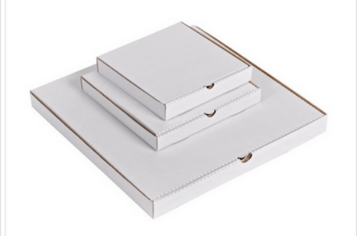 Obrazek Pudełko na pizzę 50x50 białe kwadratowe 50 szt 