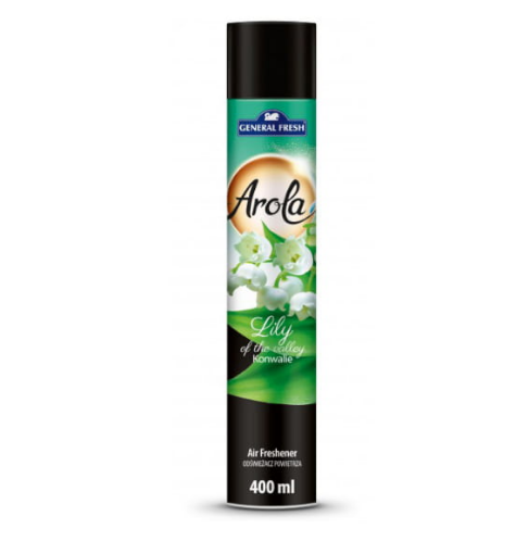 Obrazek Odświeżacz Arola 400ml KONWALIA