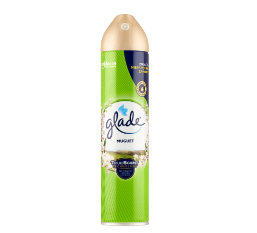 Obrazek Odświeżacz GLADE aerozol 300ml KONWALIA